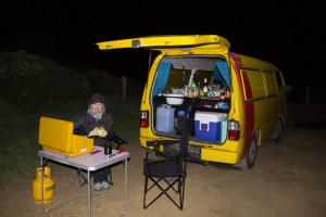 Hardcorecampen bei 7°C