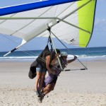 Landung am Strand
